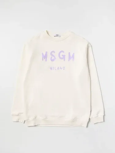 Felpa Msgm Kids in cotone con logo (106135058) Felpa Msgm Kids in cotone con logo (106135058)