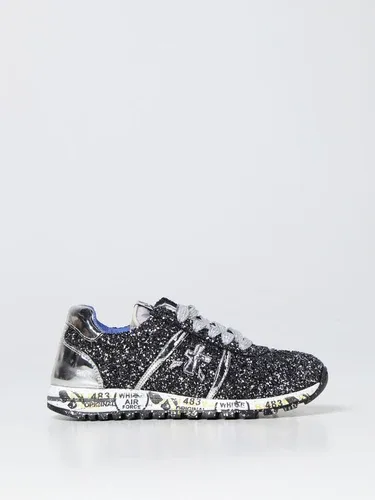 Sneakers Lucy Premiata in pelle e glitter (106135223)