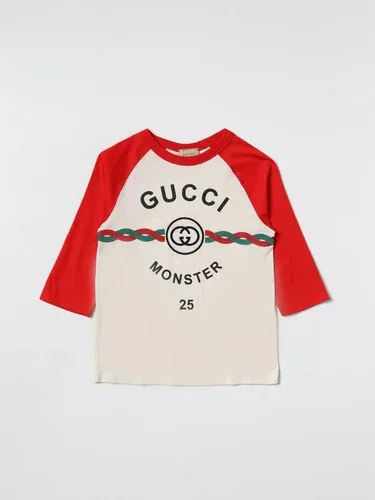 T-shirt Gucci con stampa GG vintage (106510443)