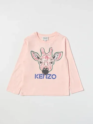 T-shirt Kenzo Junior con logo giraffa (106135380)