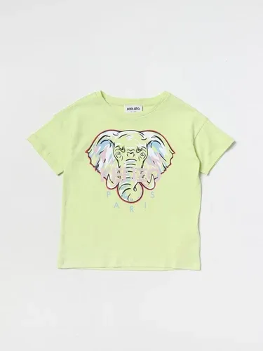 T-shirt Kenzo Junior con logo Elefante Kenzo Paris (106135387)