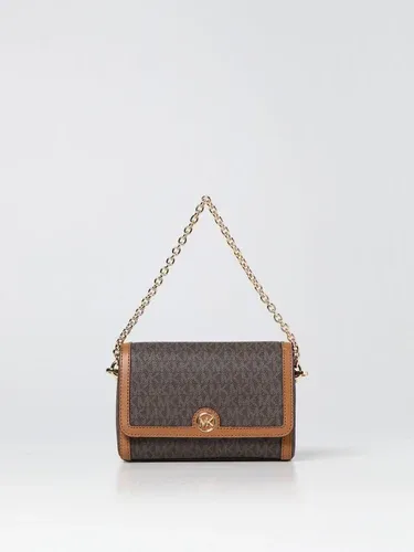 Borsa Freya Michael Michael Kors in tela monogram spalmata (106135742)