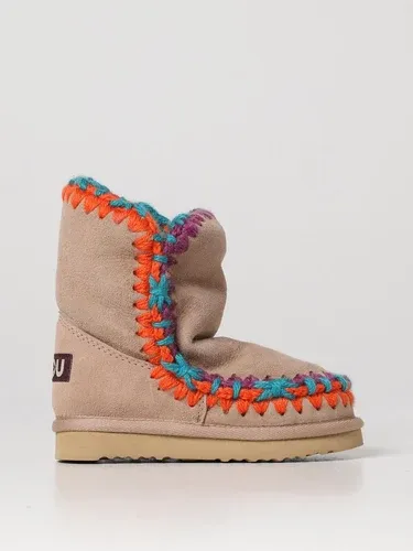 Eskimo sneakers Mou in camoscio con lana bicolor (106135887)