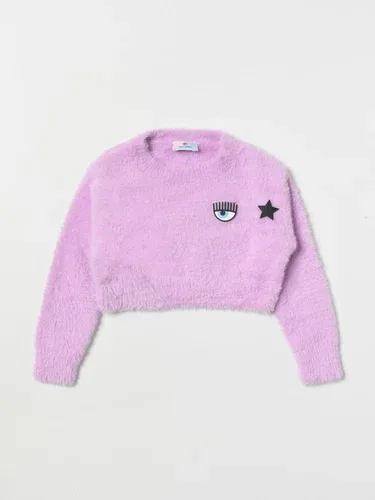 Maglia cropped Chiara Ferragni con logo Eye Star (104358758)