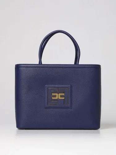 Borsa Elisabetta Franchi in pelle sintetica e logo (106156828)