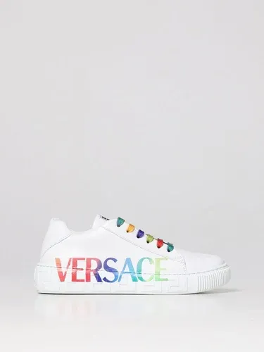 Young Versace Sneakers Versace Young in pelle con logo multicolor (106156831)