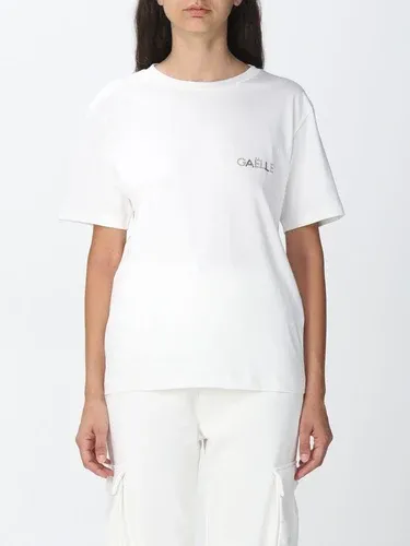 T-shirt Gaëlle Paris con logo di strass (54272024) T-shirt Gaëlle Paris con logo di strass (54272024)