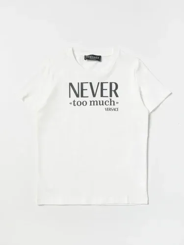 Young Versace T-shirt Versace Young con stampa Never (106156892) Young Versace T-shirt Versace Young con stampa Never (106156892)