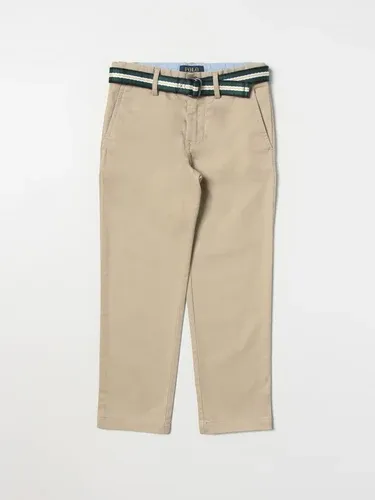 Pantalone POLO RALPH LAUREN Bambino colore Marrone (106156997)