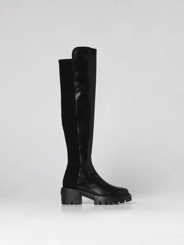 Stivale Soho Stuart Weitzman in pelle e maglia (106157027) Stivale Soho Stuart Weitzman in pelle e maglia (106157027)