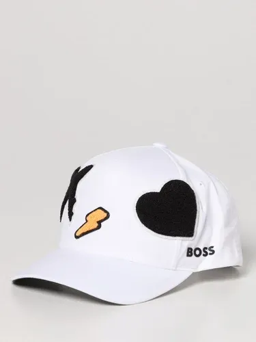 Cappello Boss in cotone con patch (106157082)