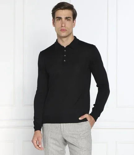 Oscar Jacobson Dilana di lana Ruben Poloshirt L-S | Slim Fit (106217252)