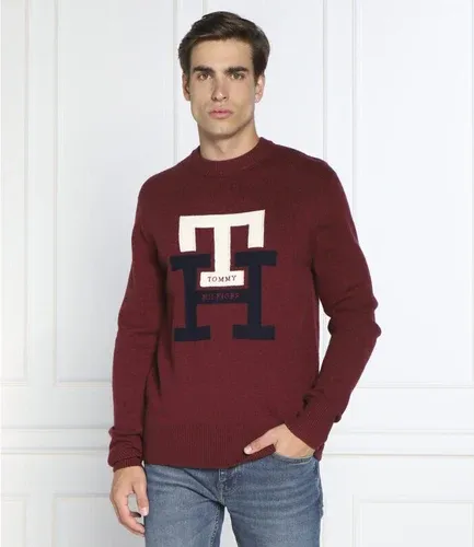 Tommy Hilfiger Dilana di lana BOLD MONOGRAM | Oversize fit (106217292)