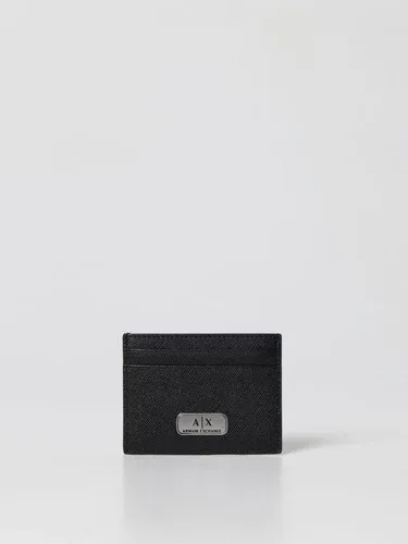 Portacarte di credito Armani Exchange in pelle saffiano (106178928) Portacarte di credito Armani Exchange in pelle saffiano (106178928)