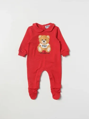 Tutina con piede Moschino Baby con stampa Teddy (106178980)