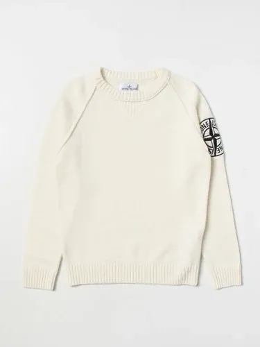 Maglia STONE ISLAND JUNIOR Bambino colore Panna (106179165)