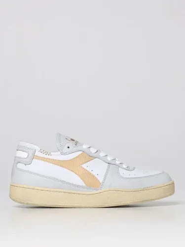 Sneakers Mi Basket Diadora Heritage in pelle stone washed (106179402) Sneakers Mi Basket Diadora Heritage in pelle stone washed (106179402)