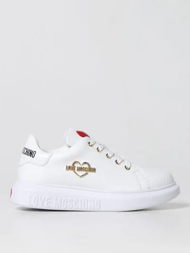 Sneakers Love Moschino in pelle e gomma (106179451)