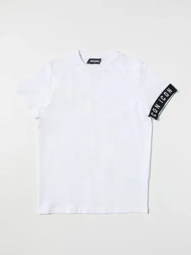 T-shirt Dsquared2 Junior con logo Icon (106215820) T-shirt Dsquared2 Junior con logo Icon (106215820)