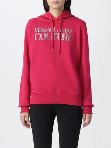 Felpa Versace Jeans Couture con logo glitter (106215991)