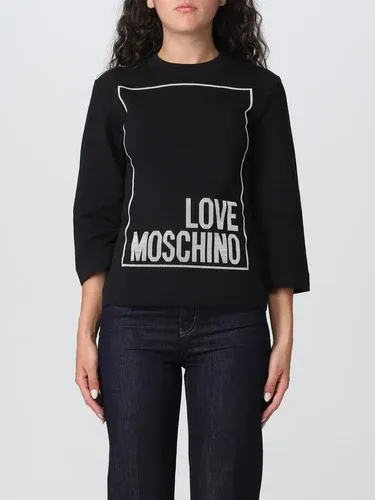 Felpa Love Moschino con logo (106216370)