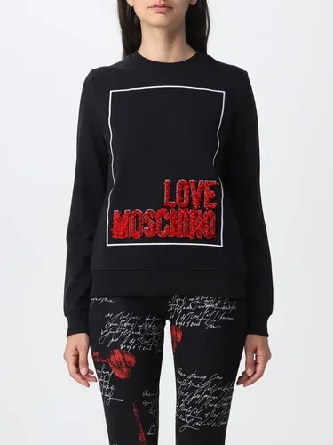 Felpa Love Moschino con logo (106216416)