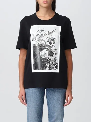 T-shirt Love Moschino con stampa grafica (106216499)