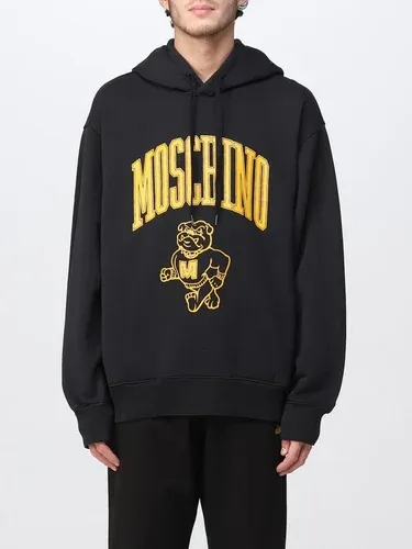 Felpa college Moschino Couture con logo (106216553)