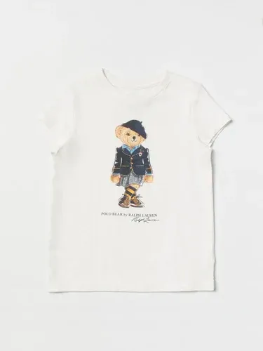 T-shirt Polo Ralph Lauren con stampa bear (106216555)