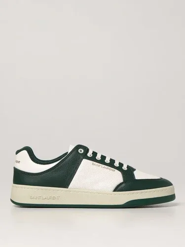 Sneakers bassa Saint Laurent in pelle liscia e martellata (106240239)