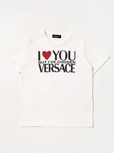 Young Versace T-shirt Versace Young con logo I Love You (106284208)