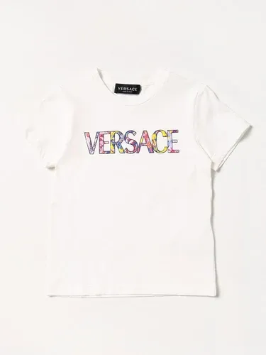 Young Versace T-shirt Versace Young con logo a fantasia (106284277) Young Versace T-shirt Versace Young con logo a fantasia (106284277)