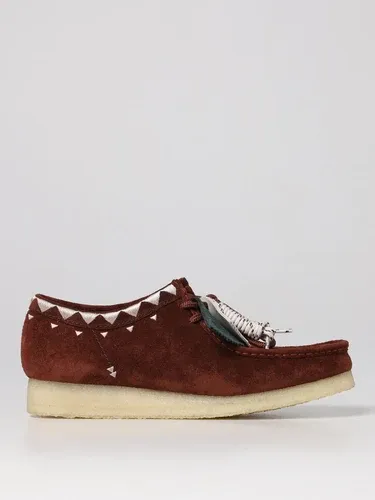 Polacchino Wallabee Clarks Originals in camoscio con ricamo (106284538)