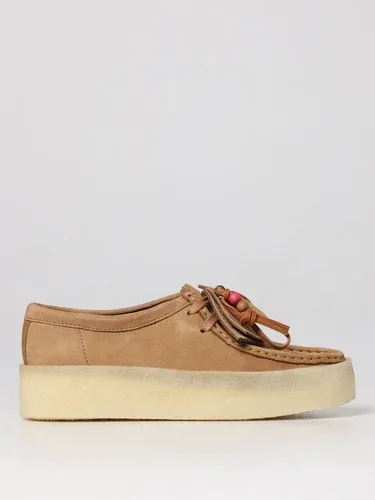 Polacchino Wallabee Cup Clarks Originals in nabuk (106284541)