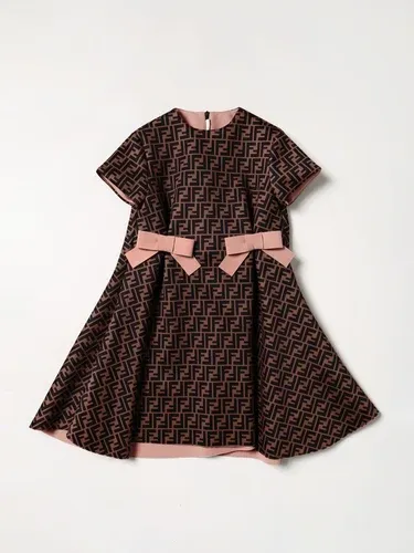 Abito FENDI KIDS Bambino colore Marrone (106284605)