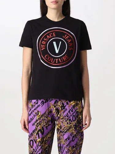 T-shirt Versace Jeans Couture con stampa V (106307259) T-shirt Versace Jeans Couture con stampa V (106307259)