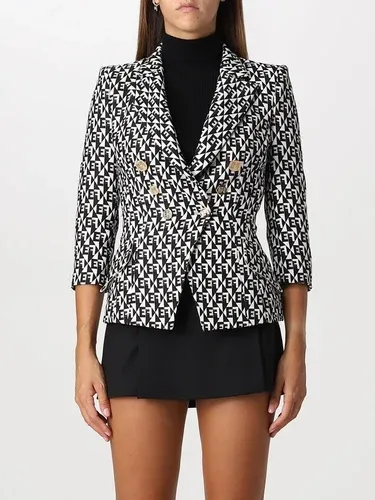 Blazer Elisabetta Franchi in crepe stretch (106307316)