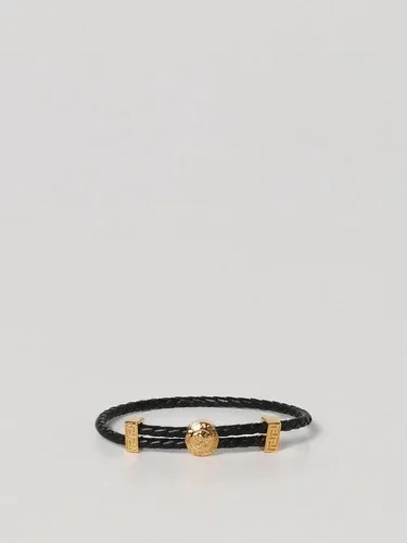 Bracciale Versace in ottone e pelle intrecciata (106307455) Bracciale Versace in ottone e pelle intrecciata (106307455)