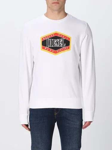 Felpa Diesel in cotone con logo (106329241)