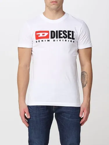 T-shirt Diesel con stampa logo (106329252)