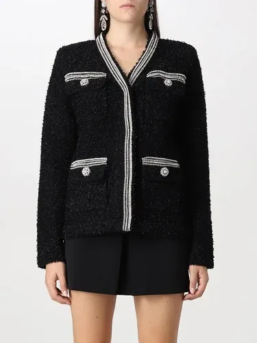 Cardigan SELF-PORTRAIT Donna colore Nero (106511106) Cardigan SELF-PORTRAIT Donna colore Nero (106511106)