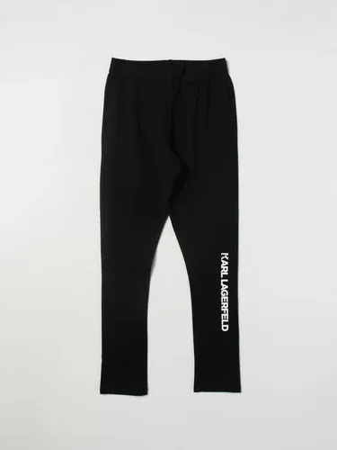 Pantalone KARL LAGERFELD KIDS Bambino colore Nero (106329380)