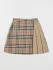Gonna BURBERRY Bambino colore Beige (106376950)
