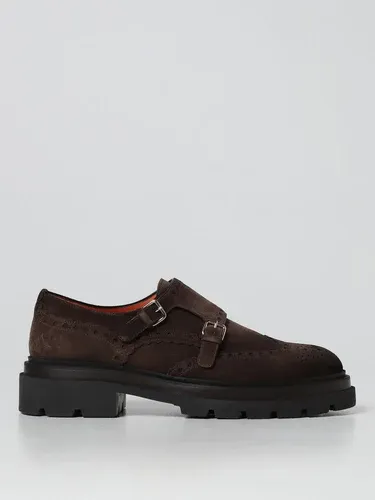 Monk strap Santoni in suede (106377056) Monk strap Santoni in suede (106377056)