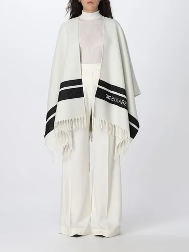 Mantella Elisabetta Franchi in panno (106377245)