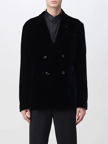 Giacca GIORGIO ARMANI Uomo colore Blue (106377383)