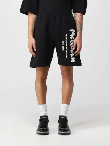 Pantaloncino ALEXANDER MCQUEEN Uomo colore Nero (106377385)