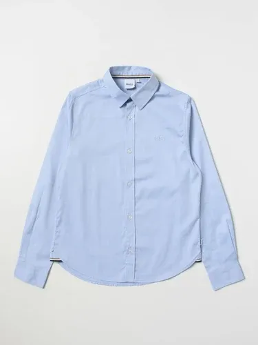 Camicia HUGO BOSS Bambino colore Blue (106377512)