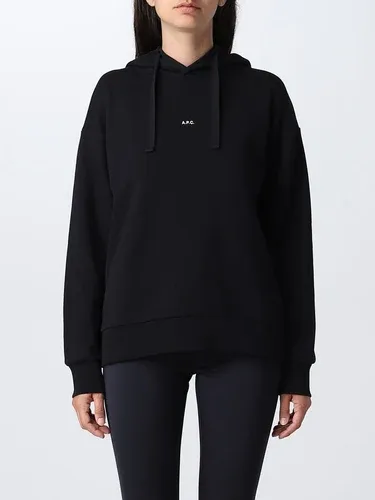 Felpa basic A.P.C. con mini logo (106377524)