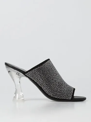 Sandalo Ada By Far in suede e strass (106377546)